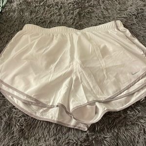 Nike Shorts, like new, no tag. White and gray.